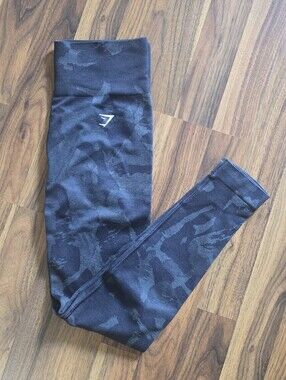 Gymshark Black Camo Leggings